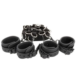kit bondage letto fasce manette