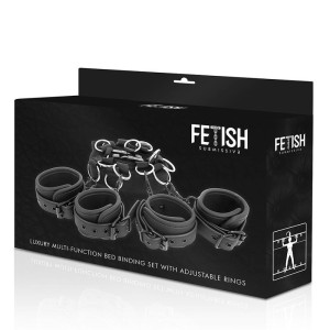 kit bondage letto fasce manette