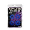 set da 4 cock ring blu
