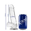misure dildo trasparente xray 6