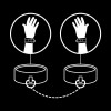 manette nere bondage fetish submassive