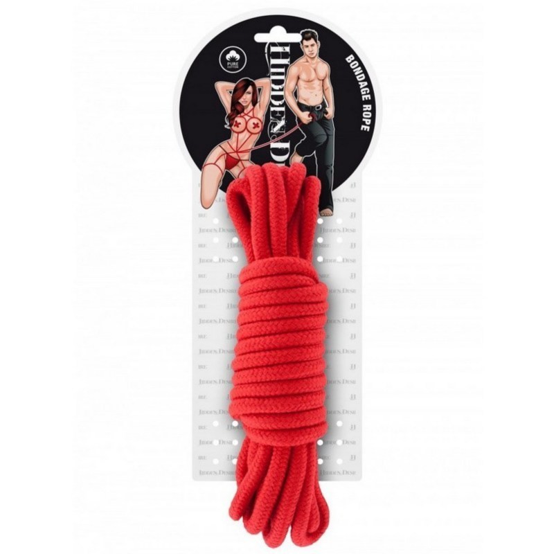 corda bondage rossa da 5 metri corda bondage rossa da 5 metri