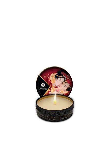candela per massaggi vino fragola