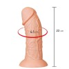 DILDO MAXI REALISTICO CURVED 9,5