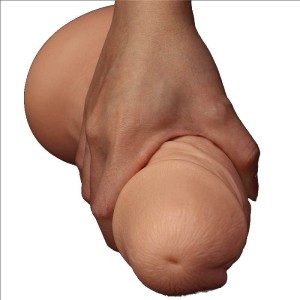 DILDO MAXI REALISTICO CURVED 9,5
