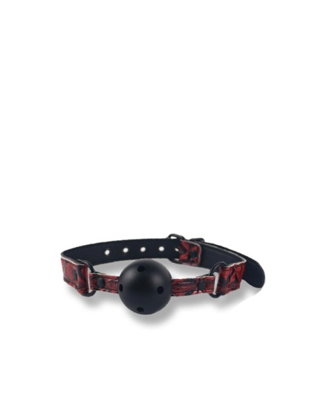 ball gag forata rossa