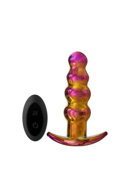 plug anale vibrante wireless vetro