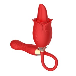 sex toys lingua stimolante e dildo rotante