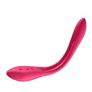 Vibratore Per Coppia Elastic Joy Rosso