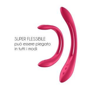 Vibratore Per Coppia Elastic Joy Rosso