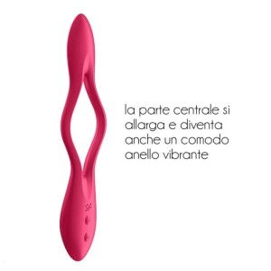 Vibratore Per Coppia Elastic Joy Rosso