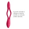 Vibratore Per Coppia Elastic Joy Rosso