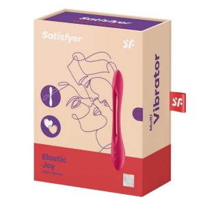 Vibratore Per Coppia Elastic Joy Rosso