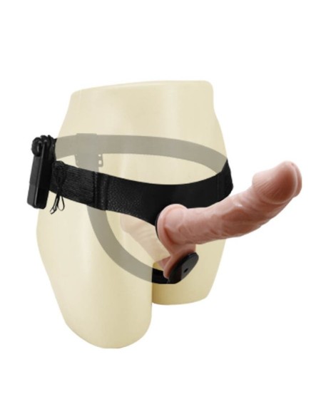 Strapon Doppio Vibrante