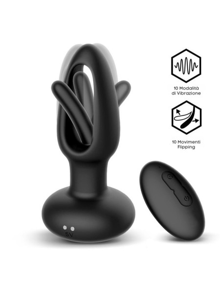 Plug Anale Vibrante Flipping Wireless