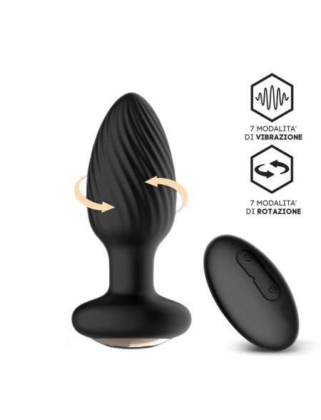 Plug Vibrante Rotante Wireless