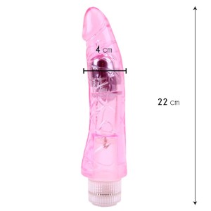 Vibratore rosa Jelly