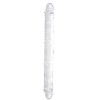 Dildo Doppio Trasparente 44 cm