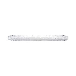 Dildo Doppio Trasparente 44 cm