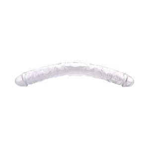 Dildo Doppio Trasparente 44 cm