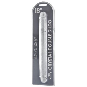 Dildo Doppio Trasparente 45 cm