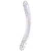 Dildo Doppio Trasparente 44 cm