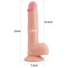 Dildo Silicone Liquido 22 cm