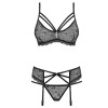 Completo Intimo 3 Pezzi Reggicalze