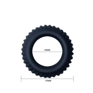 Anello Fallico Silicone Nero Titan