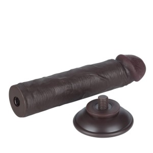 Dildo Nero Realistico Sliding