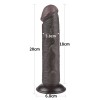 Dildo Nero Realistico Sliding