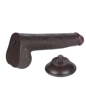 Dildo Nero Realistico Sliding
