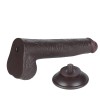 Dildo Nero Realistico Sliding