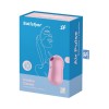 Succhia Clitoride Vibratore Cotton Satisfyer
