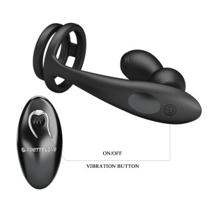 Stimolatore Prostatico con Cockring Wireless