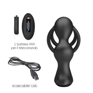 Stimolatore Prostatico con Cockring Wireless