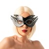 Maschera Fetish Lucida con Brillanti