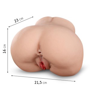 Masturbatore Vagina e ano Vibrante olga