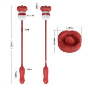 Lingua Vibrante + Vibratore Telescopico