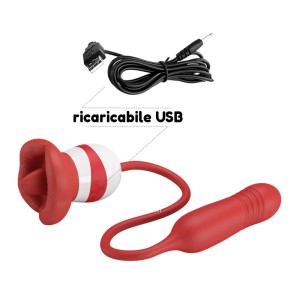 Lingua Vibrante + Vibratore Telescopico