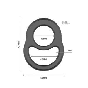 Anello per il pene doppio