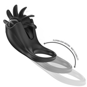 Anello Vibrante con Lingua Rotante