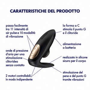 Sex Toys Coppia Pro 4 Couple - Batterie