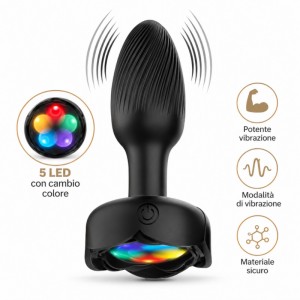 Plug Anale Led Vibrante